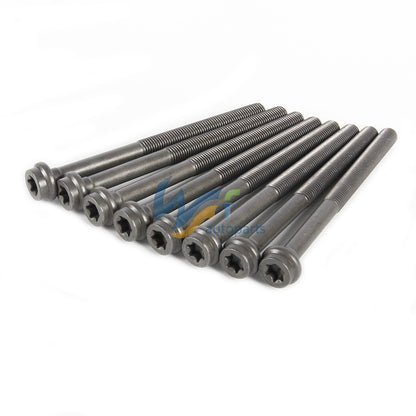 ya 5 8.7 2.8L/3.2L 8-Piece Cylinder Head Bolt Kit for Mercedes-benz C280 C320 ML350