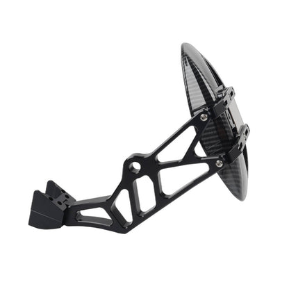 ya 5 8.7 Carbon Fiber Rear Splash Mudguard w/Bracket for Kawasaki Z1000/SX 2014-20 19