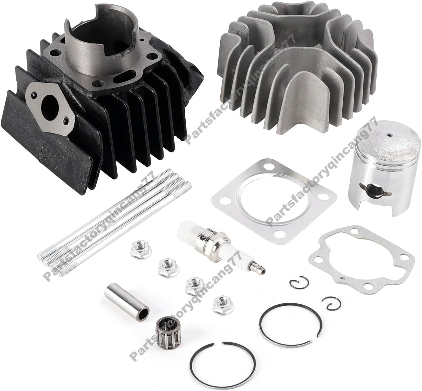 ya 10 5.28.2 11211-04012-0F0 Top End Rebuild Kit for Suzuki JR50 1978-2006 Quadmaster 50