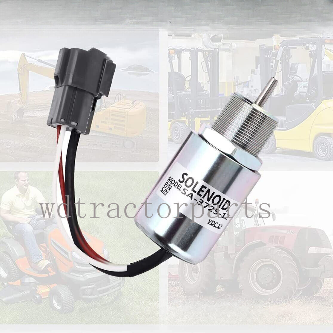 ya 1 8.5.1 Stop Solenoid SA-3725-12 for L2E L3E S3L S4L engine SDMO for Volvo Toro