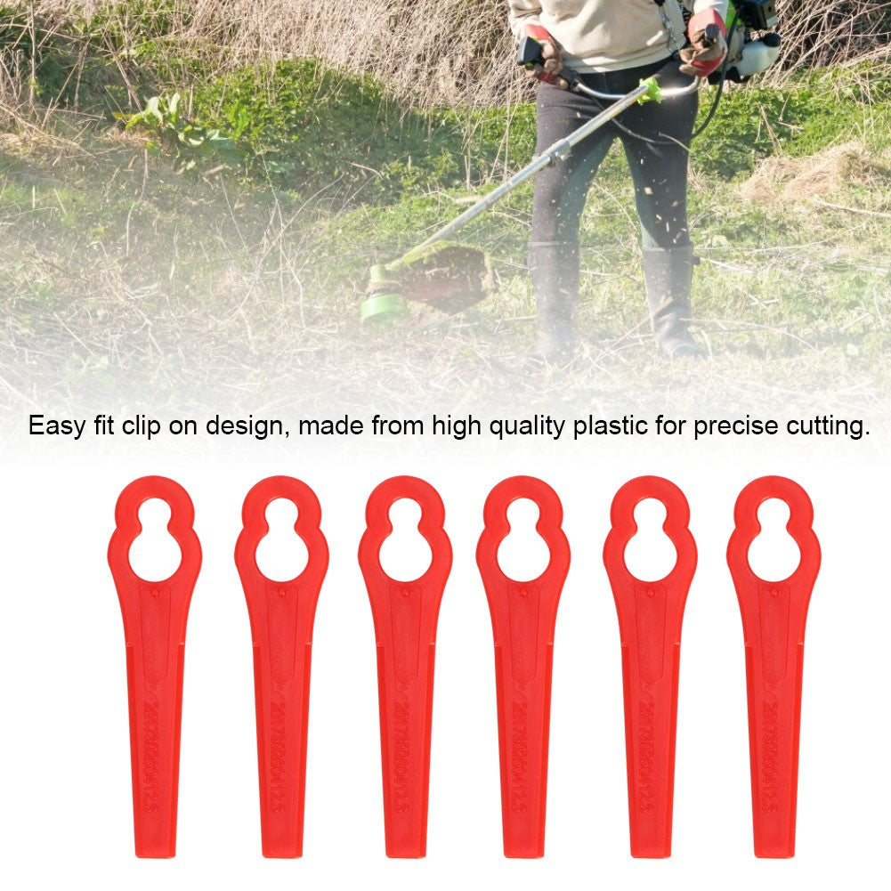 ya 17  40pcs Plastic Blade Set Replacement Blade For Cordless Grass Trimmer Strim