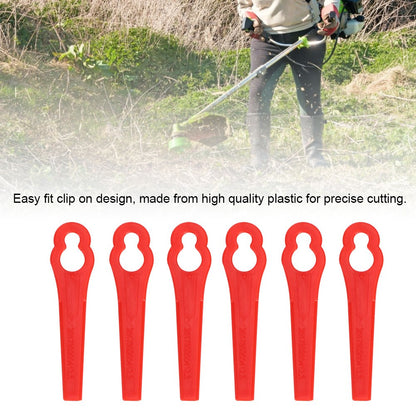 ya 17  40pcs Plastic Blade Set Replacement Blade For Cordless Grass Trimmer Strim