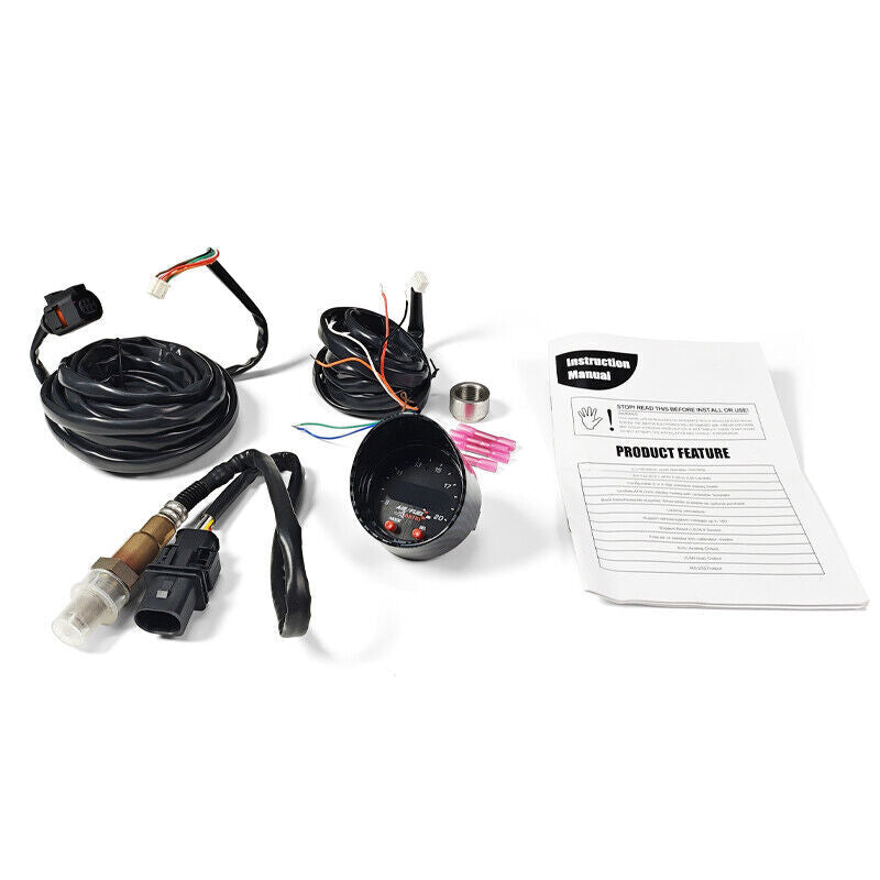 ya 1 7.8 Controller Instrument Air Fuel Ratio 30-4110 AEM A 52 mm Broadband UEGO