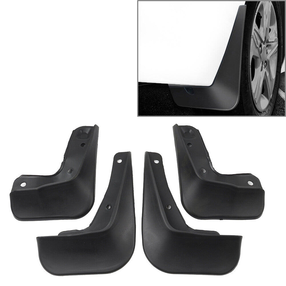 ya 7 6.10.2 Mud Guards Splash 4 Piece Front and Rear For 2008-2013 for Mitsubishi Lancer Sedan