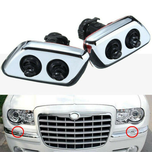 ya 4 6.22 2pcs Headlight Windshield Washer Nozzle DA805833AA Fits for Chrysler 300