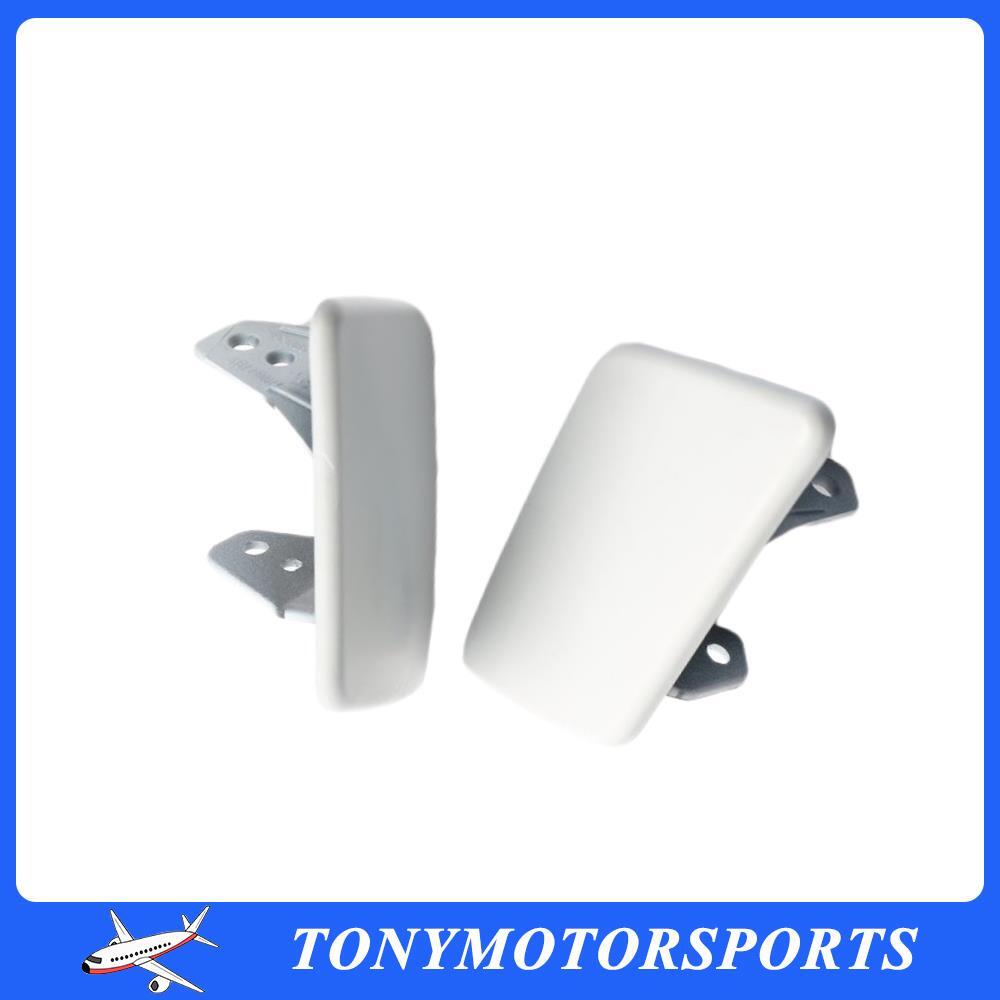 ya 27 6.18.2 Headlight Washer Spray Cover Cap Pair R+L Fit for BMW X1 E84 2009 2010 2011 2012