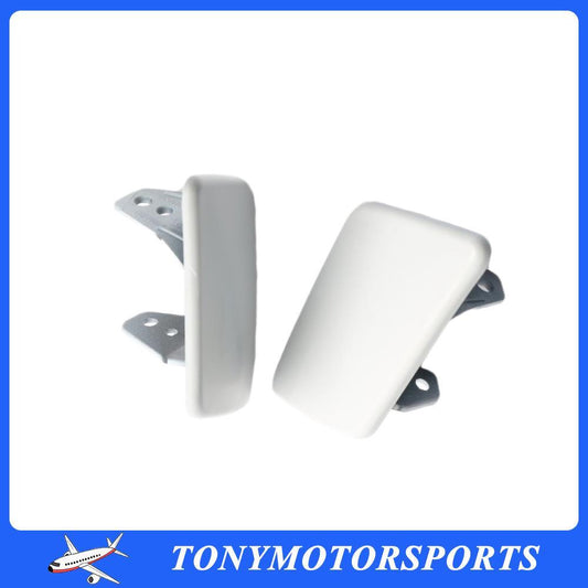 ya 27 6.18.2 Headlight Washer Spray Cover Cap Pair R+L Fit for BMW X1 E84 2009 2010 2011 2012