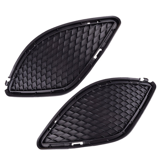 ya 10 10.28 pair of front bumper frame protectors fit CLA-Class 2014-16 Plastic n