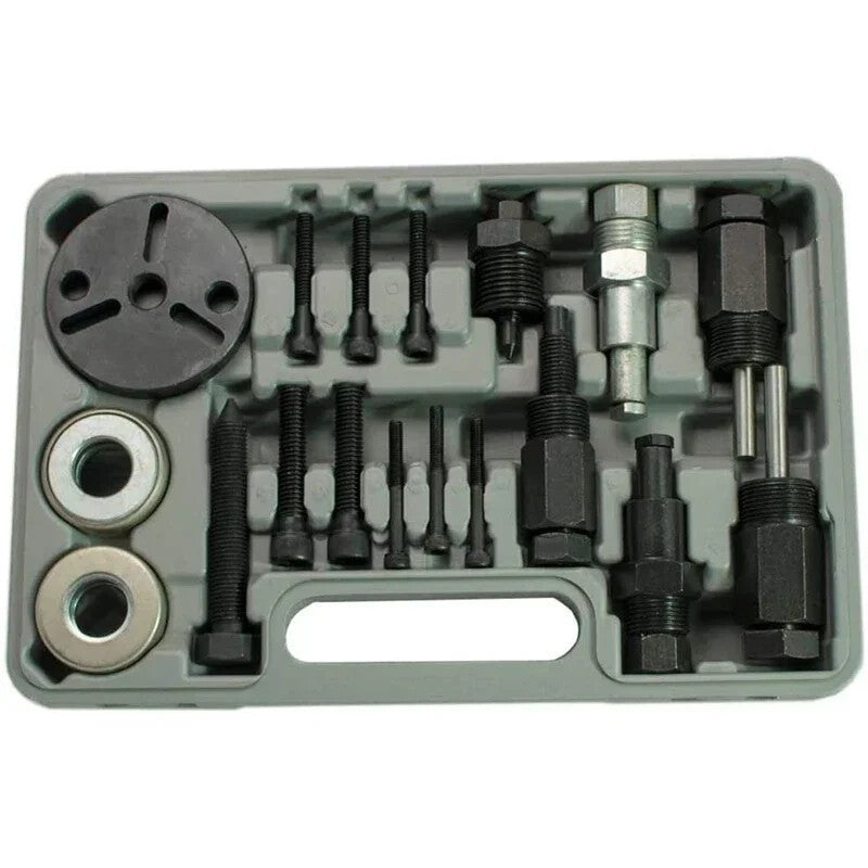 ya 26 23 Pcs A/C Deluxe Automotive Compressor Clutch Hub Remover Installer Extractor