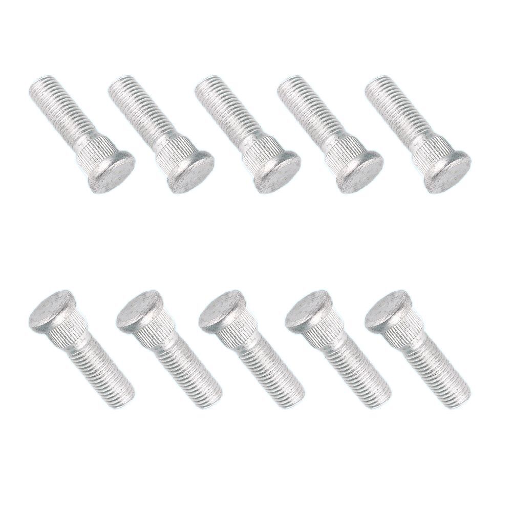 ya 5 8.7 Fits for Chrysler for Dodge for Lexus for Mitsubishi for Toyota 10Pcs Rear Wheel Lug Nut Bolt