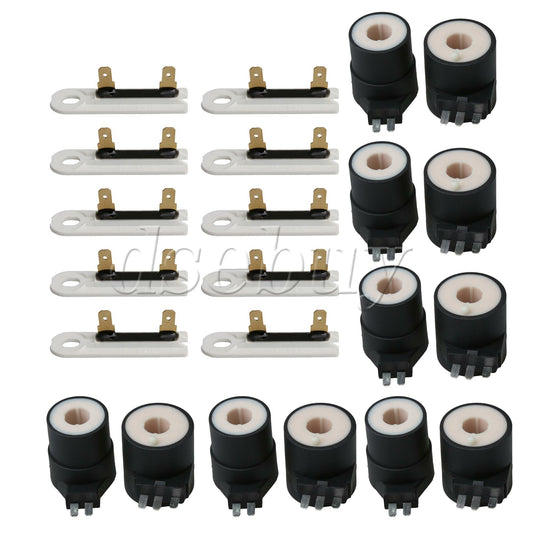 ya 26 6 Sets of 58804A 58804B Dryer Coil Kit with 10pcs 694511 Dryer Thermal Fuse