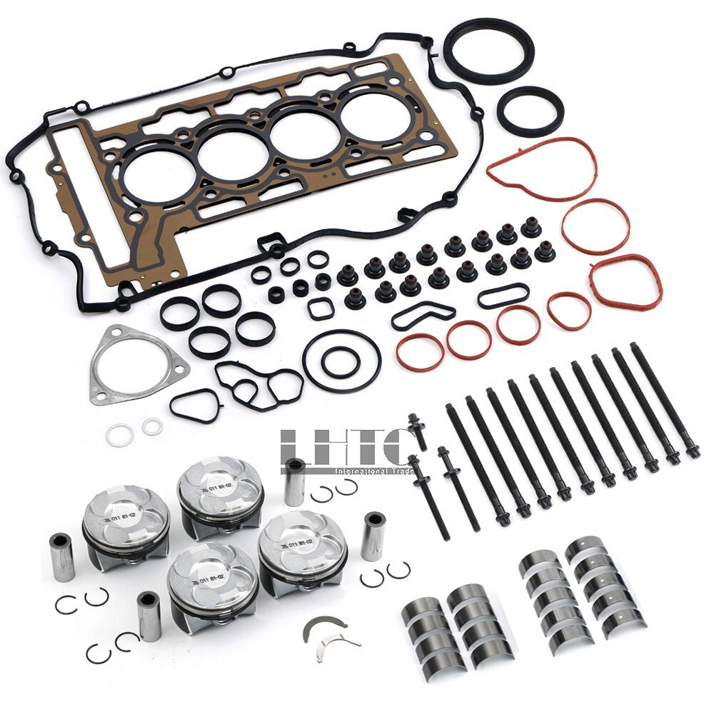 ya 9 6.5.3 Engine Overhaul kit for BMW 118i F20 F30 for Mini Cooper S R55 R56 R60 1.6T N13 N18