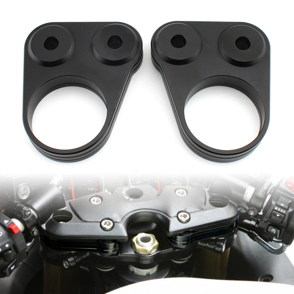 ya 2 6.30 for Suzuki GSX1300R HAYABUSA 2007-20 4PCS Handlebar Riser Spacer Kit Mount Clamp