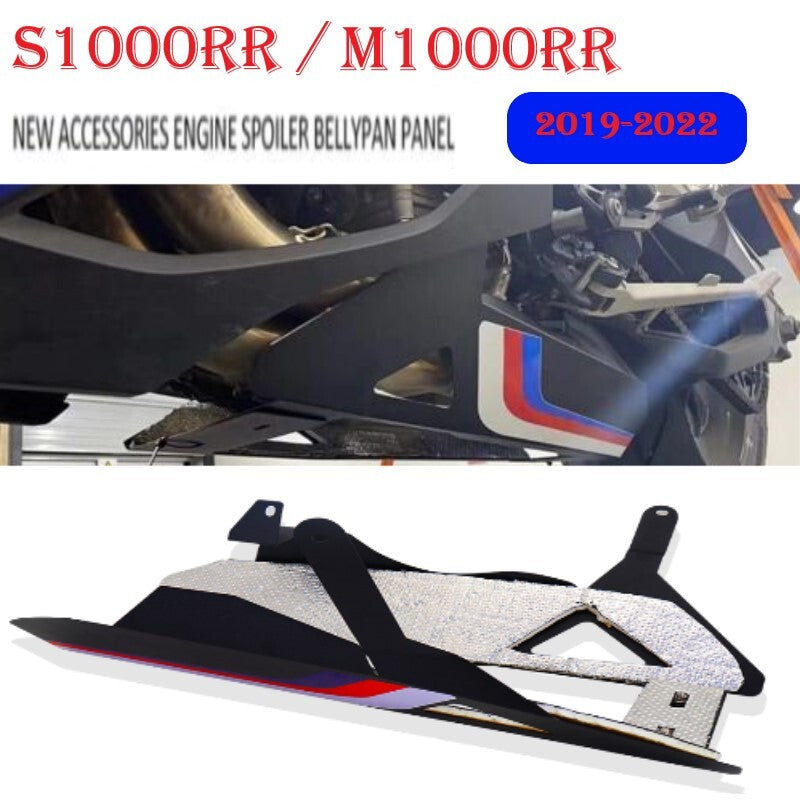 ya 27 7.20 For M1000RR 2019-2022 Belly pan Lower Engine Spoiler Cowling Protection Fairing