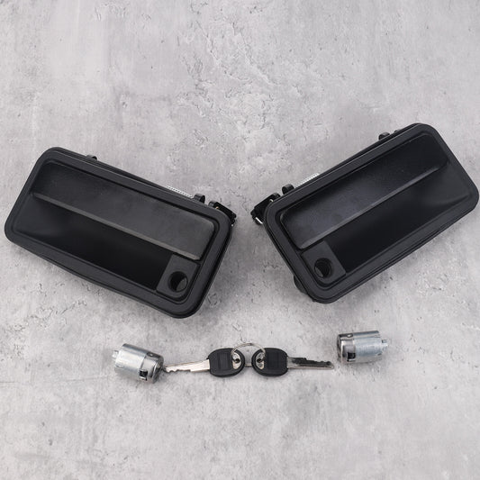 ya 8 5.26.2 Set of exterior door handles lock cylinders and keys for Chevrolet GM C/K 1500 2500 3500