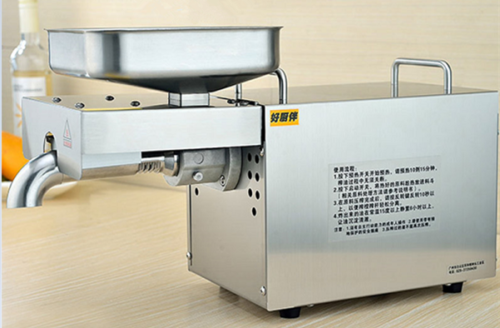 Household Automatic Stainless Steel For Cold And Hot Pressing Small Oil Press