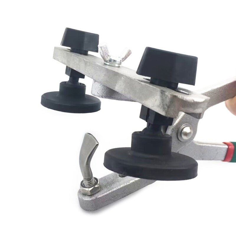 ya 14 3Pcs Horn Pliers Head Auto Dent Repair Slide Bar Clamp Pliers Head