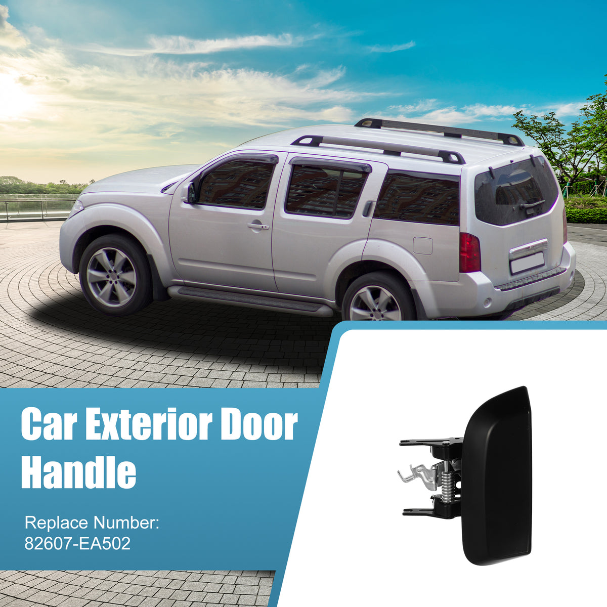 ya 5 8.7 Rear Door Outer Handle Left for Nissan Pathfinder R51 2005-2012 82607-EA502