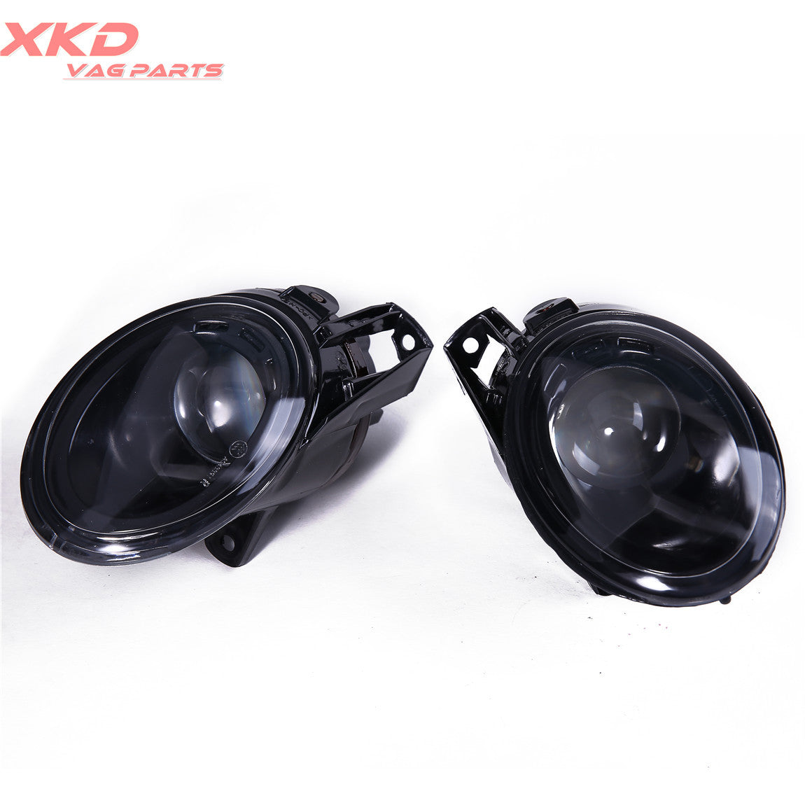 ya 1 7.4 Pair Of Front Clean Lens Convex Fog Lights Fog Lamps for VW for Passat B6 3C 06-11