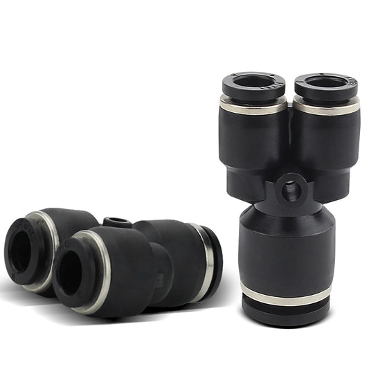 PNEUMATIC PUSH IN FITTING AIR WATER PIPE PNEUMATIC UNIONS & ADAPTORS 4mm-12mm