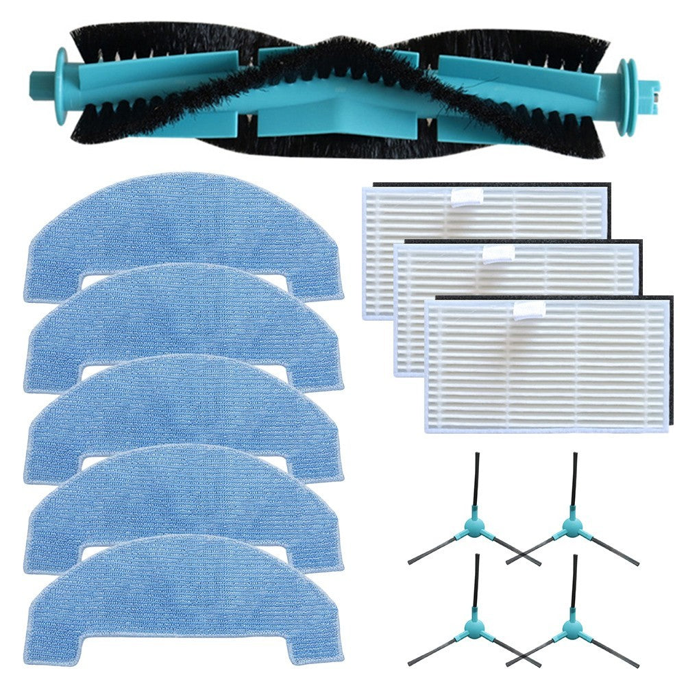ya 25 Main Side Brush Filter Mop Cloth for Honor Choice S3 S3 Plus R3 R3 Plus Vacuum