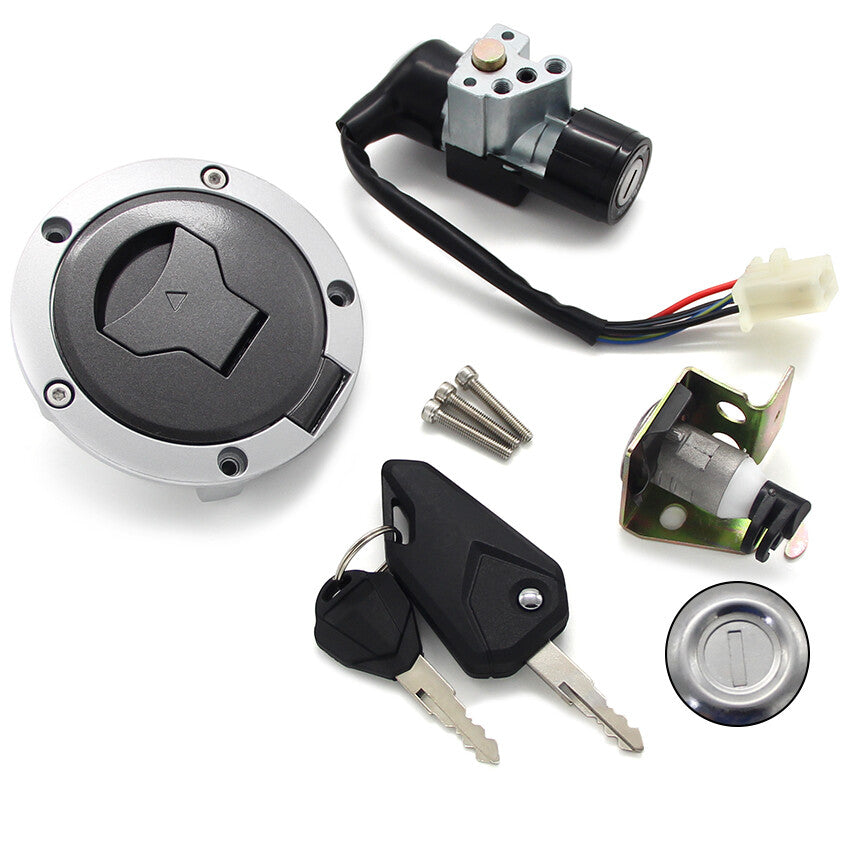 ya 4 6.22 Fuel gas cap ignition switch (4 wires) for SEAT lock key gas cap lock suitable for Grom125