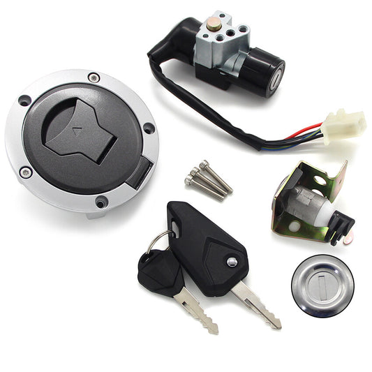ya 4 6.22 Fuel gas cap ignition switch (4 wires) for SEAT lock key gas cap lock suitable for Grom125