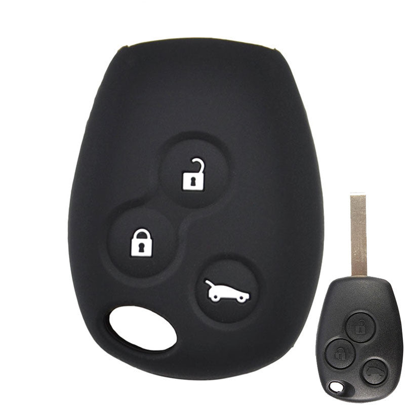 ya 5 8.7 Silicone Key Cover Remote Case for Renault Scenic Megane Twingo Modus Fob NEW