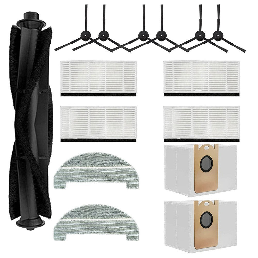 ya 25 Side Brush Filter Dust Bag Set For IHome Robot Vacuum IHRV6 IHRV14 IHRV11 Parts