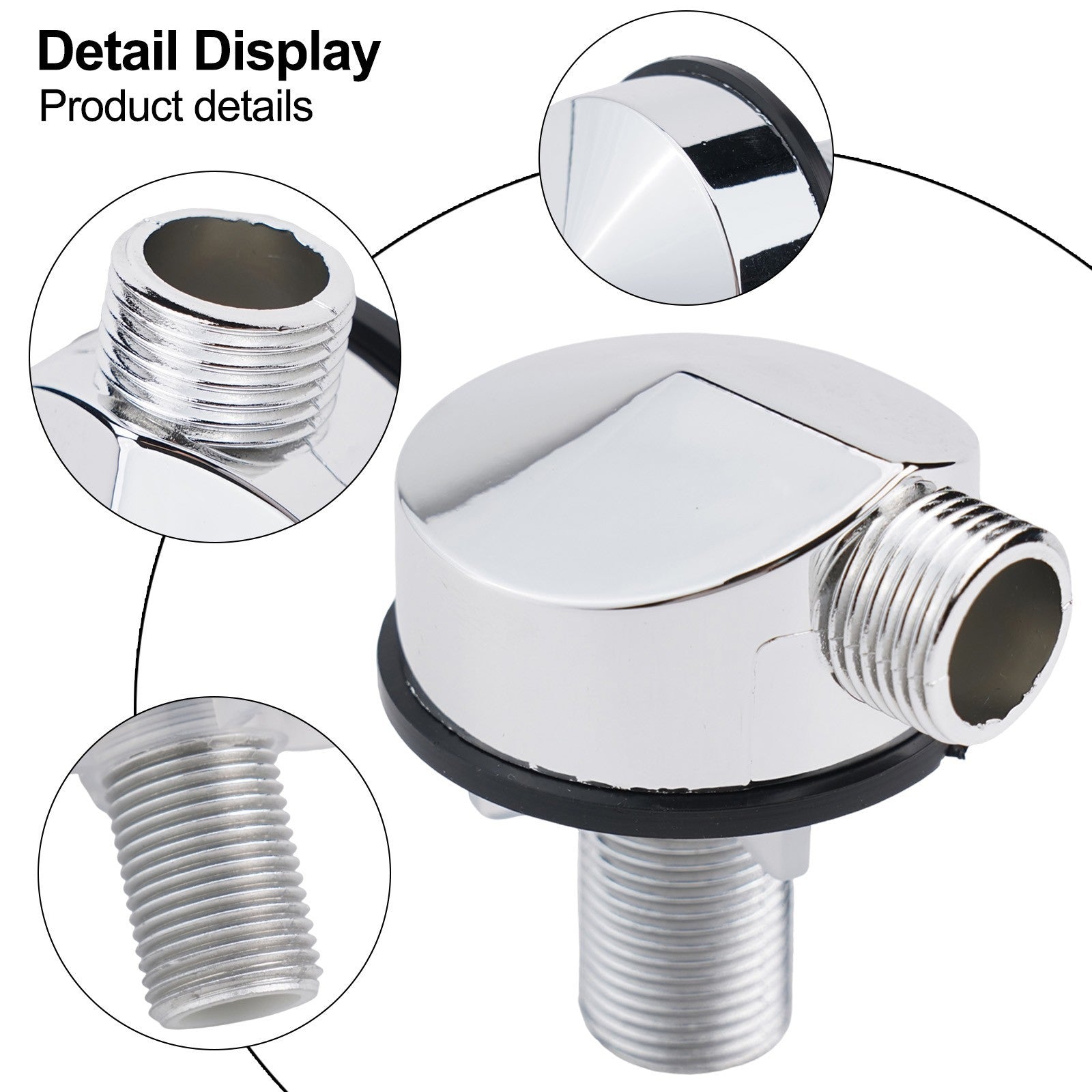 ya 14 Convenient UK Standard Shower Elbow Outlet Connector with Easy Installation