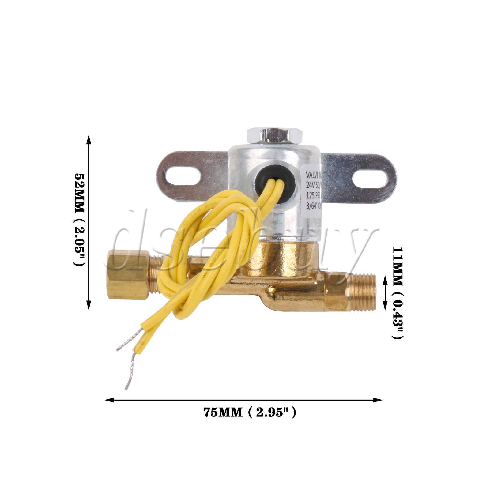 ya 25 Humidifier Solenoid Valve 24V 2.3W 50/60Hz Replacement for Lennox 550 568 560