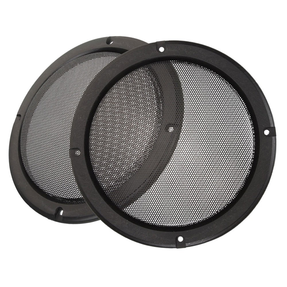 ya 5 8.7 2 PCS Sound Cover Speaker Grills Guard Protector Car Subwoofer Metal