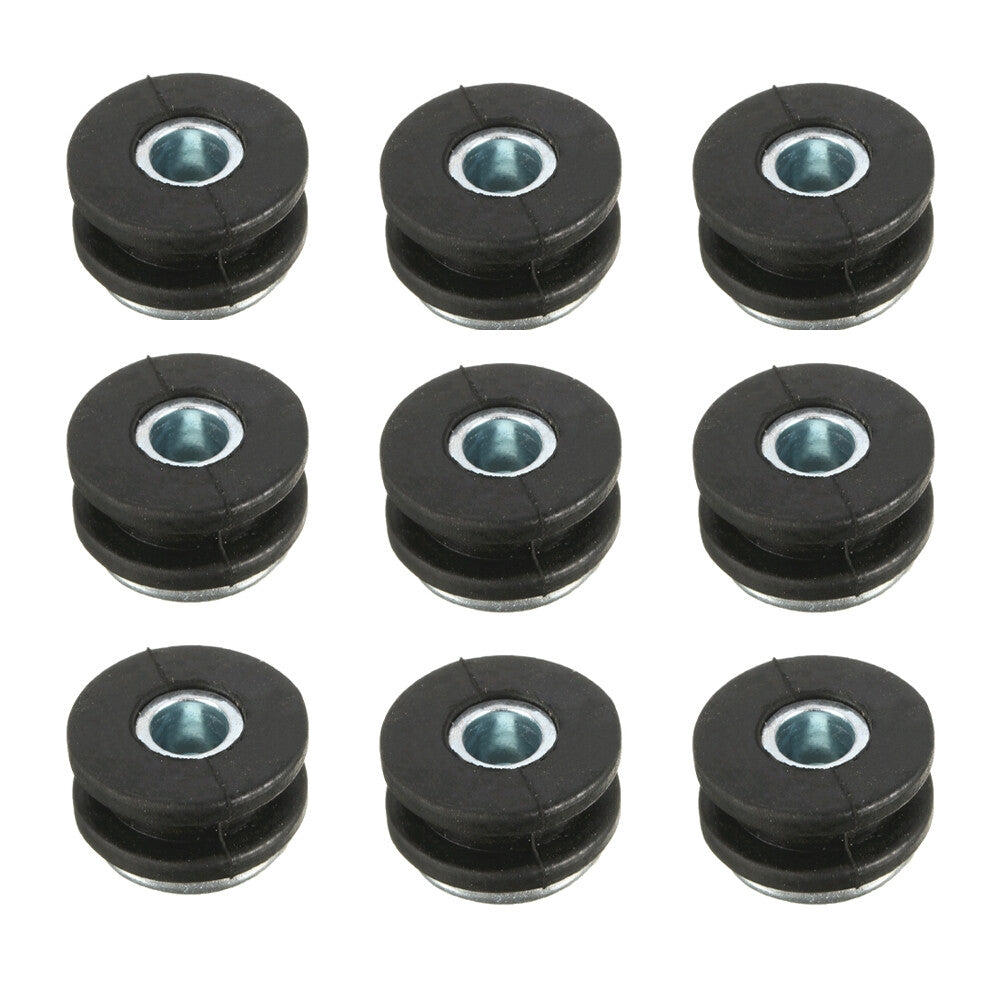 ya 5 8.7 10pcs motorcycle fairing rubber grommets bolts pressure relief pads shockproof