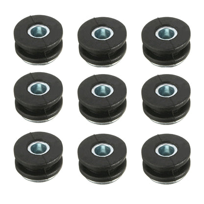 ya 5 8.7 10pcs motorcycle fairing rubber grommets bolts pressure relief pads shockproof