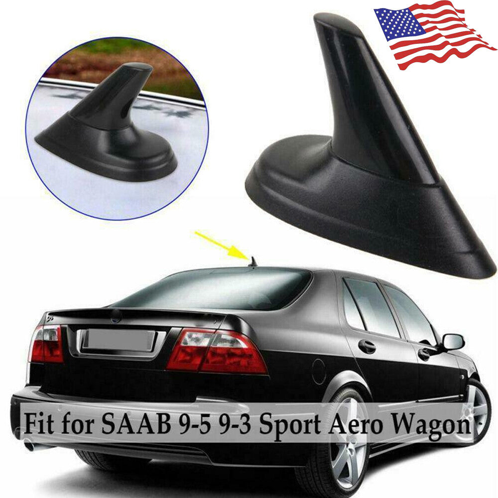 ya 3 6.25 NEW Black Look Shark Fin Aerial Dummy Antenna for Saab 9-3 9-5 93 95 AERO