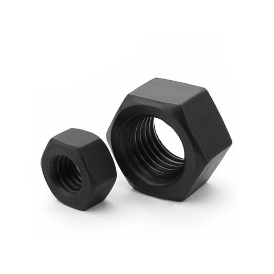 Black 12.9 Steel Hex Nuts M3 M4 M5 M6 M8 M10 M12 M16 M18 M20 M22 M24 M27 M30 M36