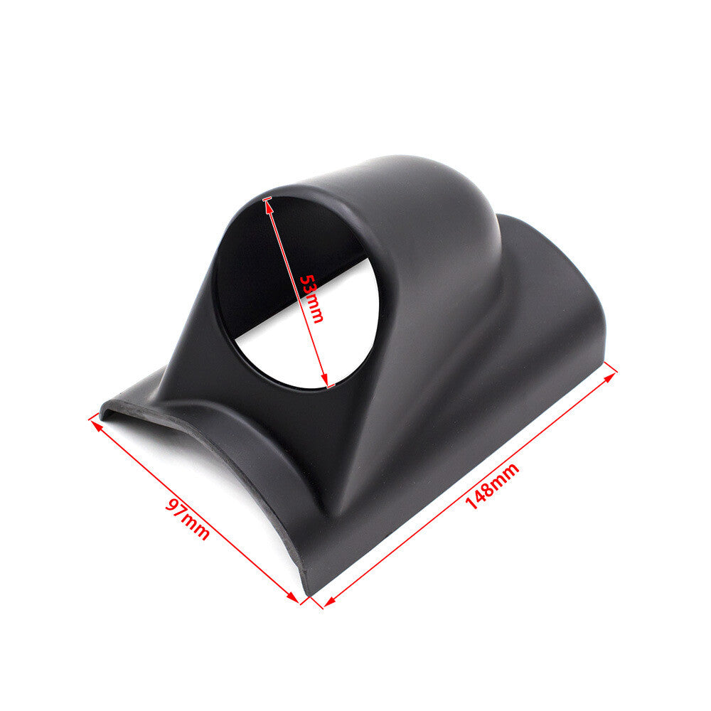 ya 5 8.7 52mm Gauge Holder Carbon Single Gauge ABS Pod Gauge Support for Left Hand Drive