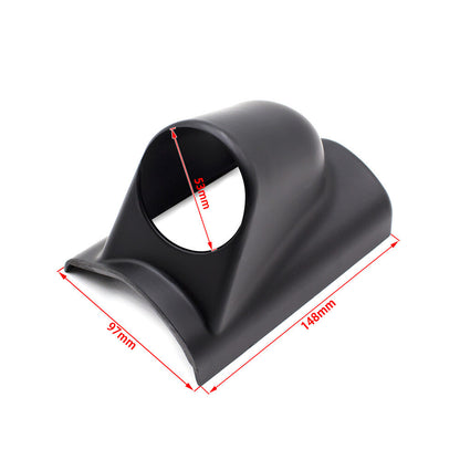 ya 5 8.7 52mm Gauge Holder Carbon Single Gauge ABS Pod Gauge Support for Left Hand Drive