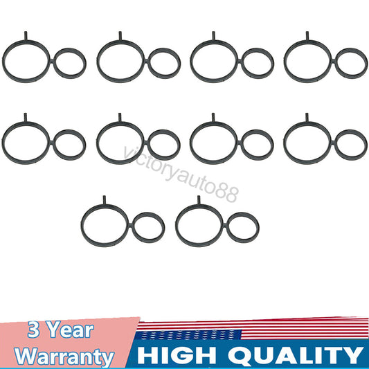 ya 27 7.2 10 pieces of 11537505657 contour gaskets suitable for E81, E83, E87, E88, E90, X1, X3, 116i, 120i, 316i, 318i