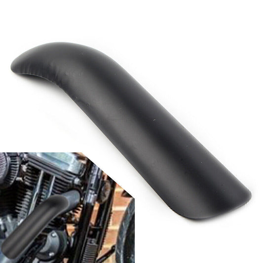 ya 2 6.30 Motorcycle Black Muffler Pipe Heat Shield Cover Heel Guard for Harley