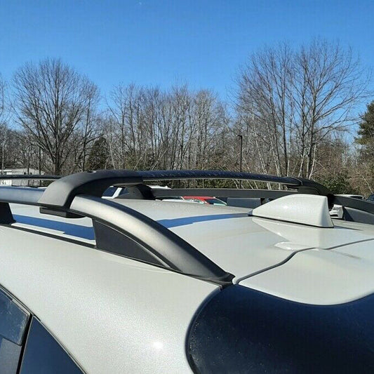 ya 6 6.13.3 for Subaru Crosstrek for Impreza 17 18-24 Black Roof Rack Luggage Carrier Cross Bar