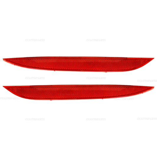 ya 13 5.27 New Pair Rear Bumper Reflectors Right & Left for 2014-2016 for Kia Forte 1.8L 2.0L