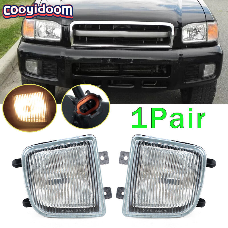ya 4 6.17.2 LH&RH for Nissan Pathfinder 1999-2003 2004 Front bumper Fog Lamp Driving Lamp