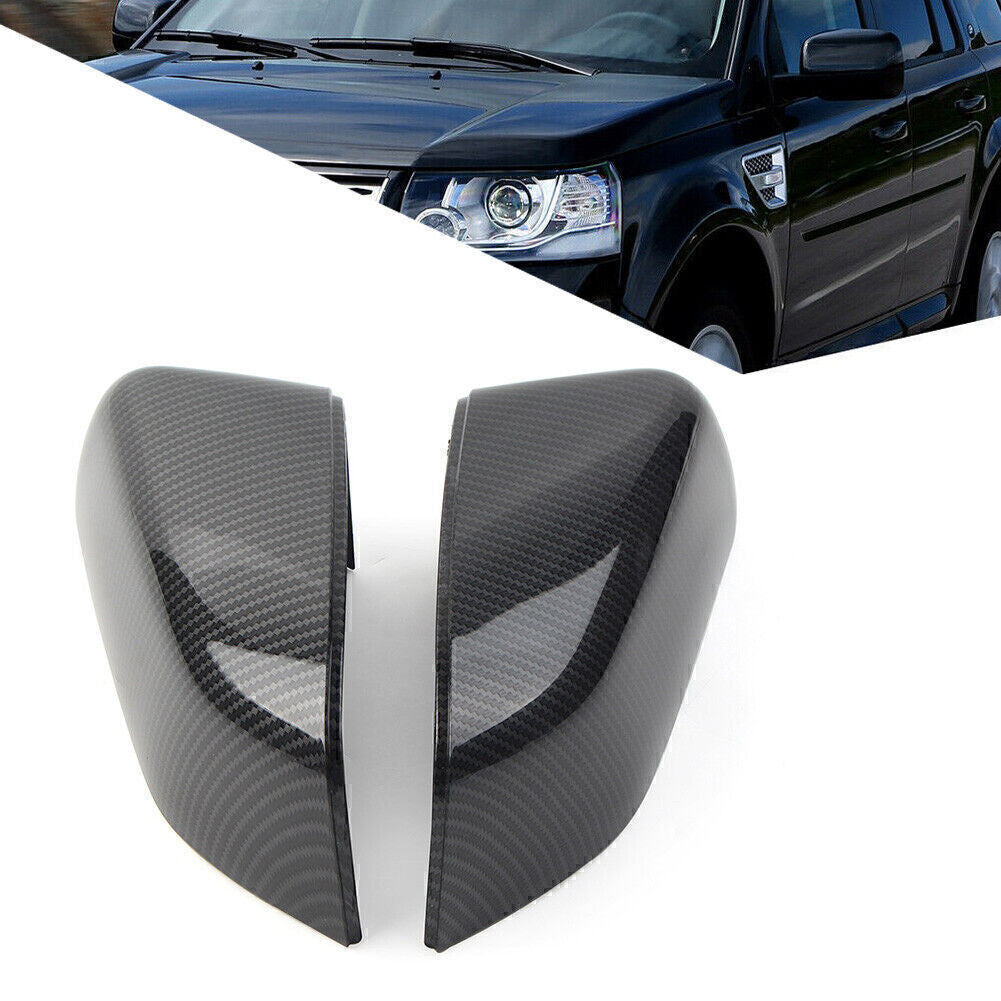 ya 7 6.10 Pair Mirror Cover Cap for Land Rover LR2 LR4 for Range for Rover Sport lander 2