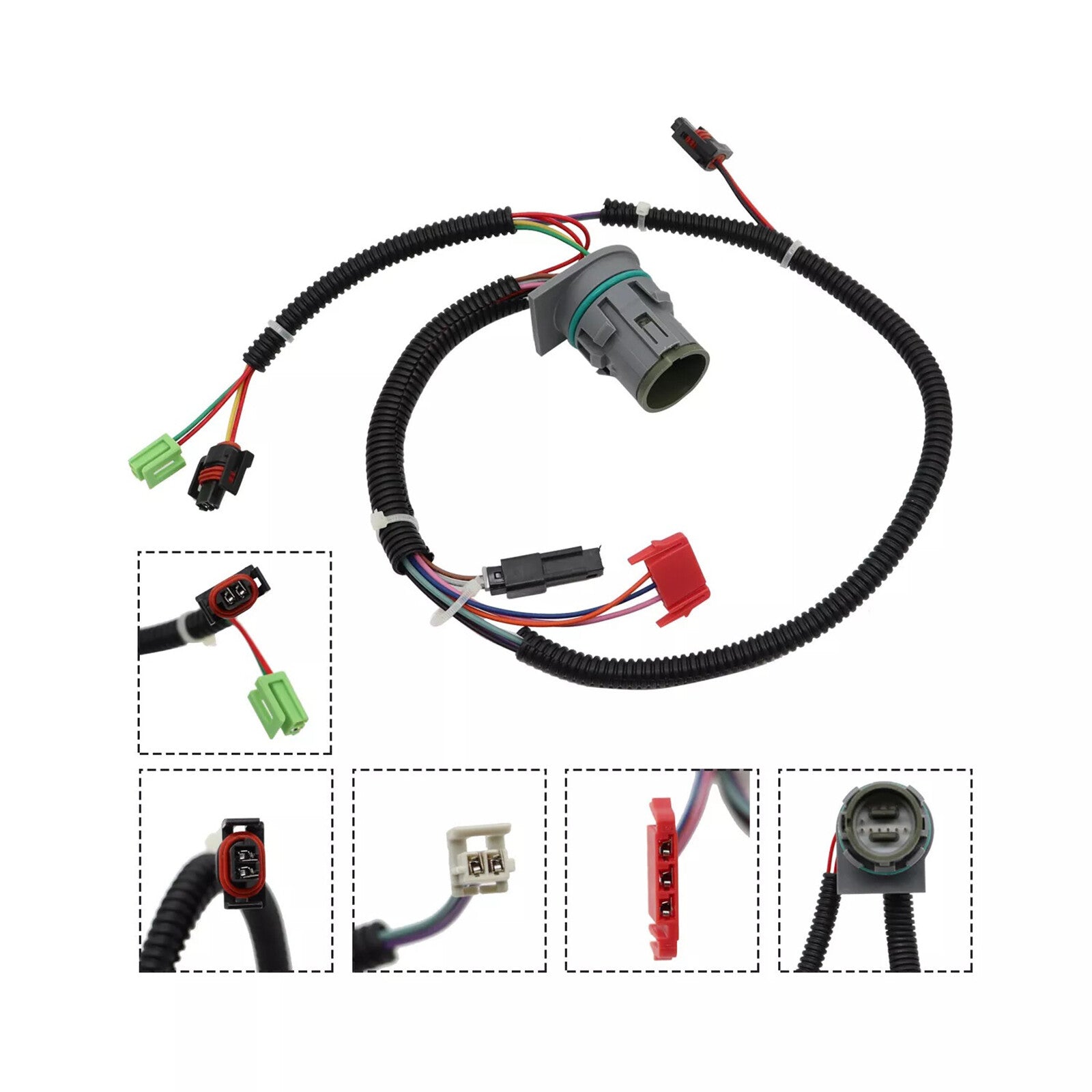 ya 2 6.29 Internal Solenoid Wire Harness Connector For GM 4L80E Transmission 2004-UP