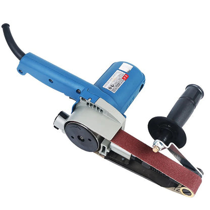 ya 17 220V Electric Belt Sander 30x533MM Belt Polishing Sanding Machine Variable 550W
