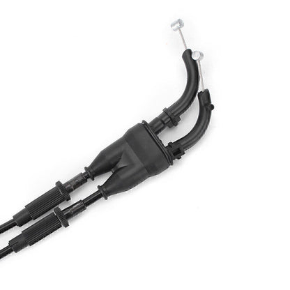 ya 5 8.7 2x Black Throttle Cable Accelerator Wire for Kawasaki ZX10R 2016-2017
