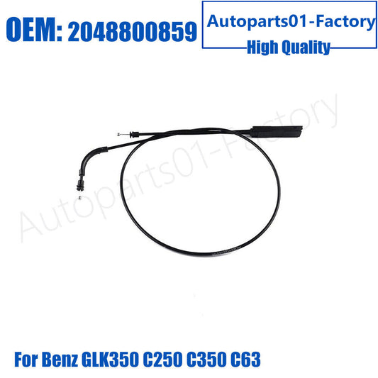 ya 10 5.28.3 A2048800859 for Mercedes-benz GLK350 C250 C350 C63 AMG Hood Release Cable
