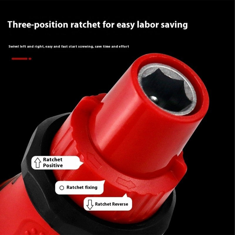 ya 26 34Pc Heavy Duty Ratchet Screwdriver Interchangeable Heads Triples Gear Mechanism