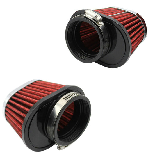ya 12 5.22 2x High Performance Cone Air Filter Intake 55mm Car motorcycle Accessory Fitment
